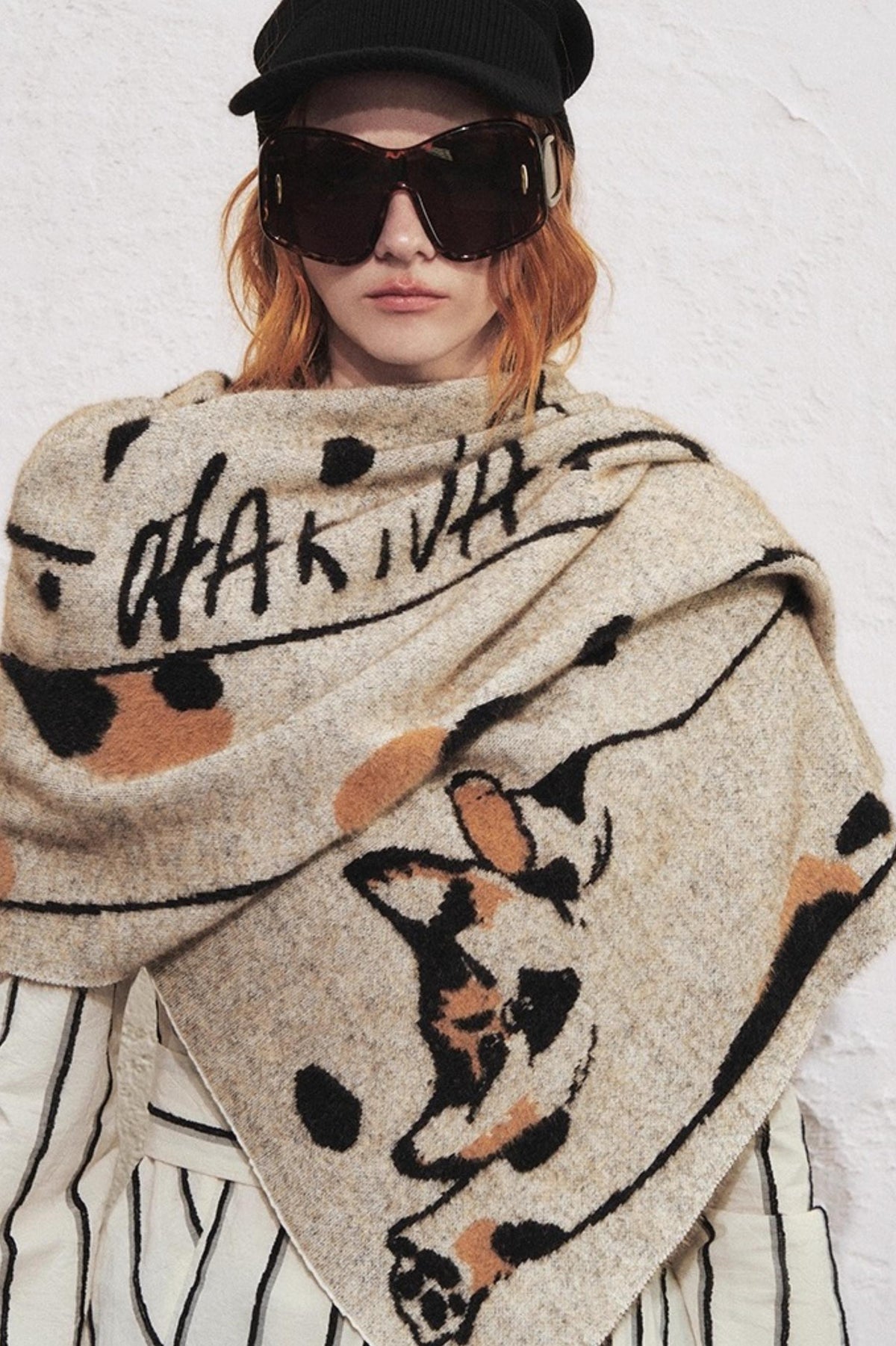 Velvet Knit Scarf