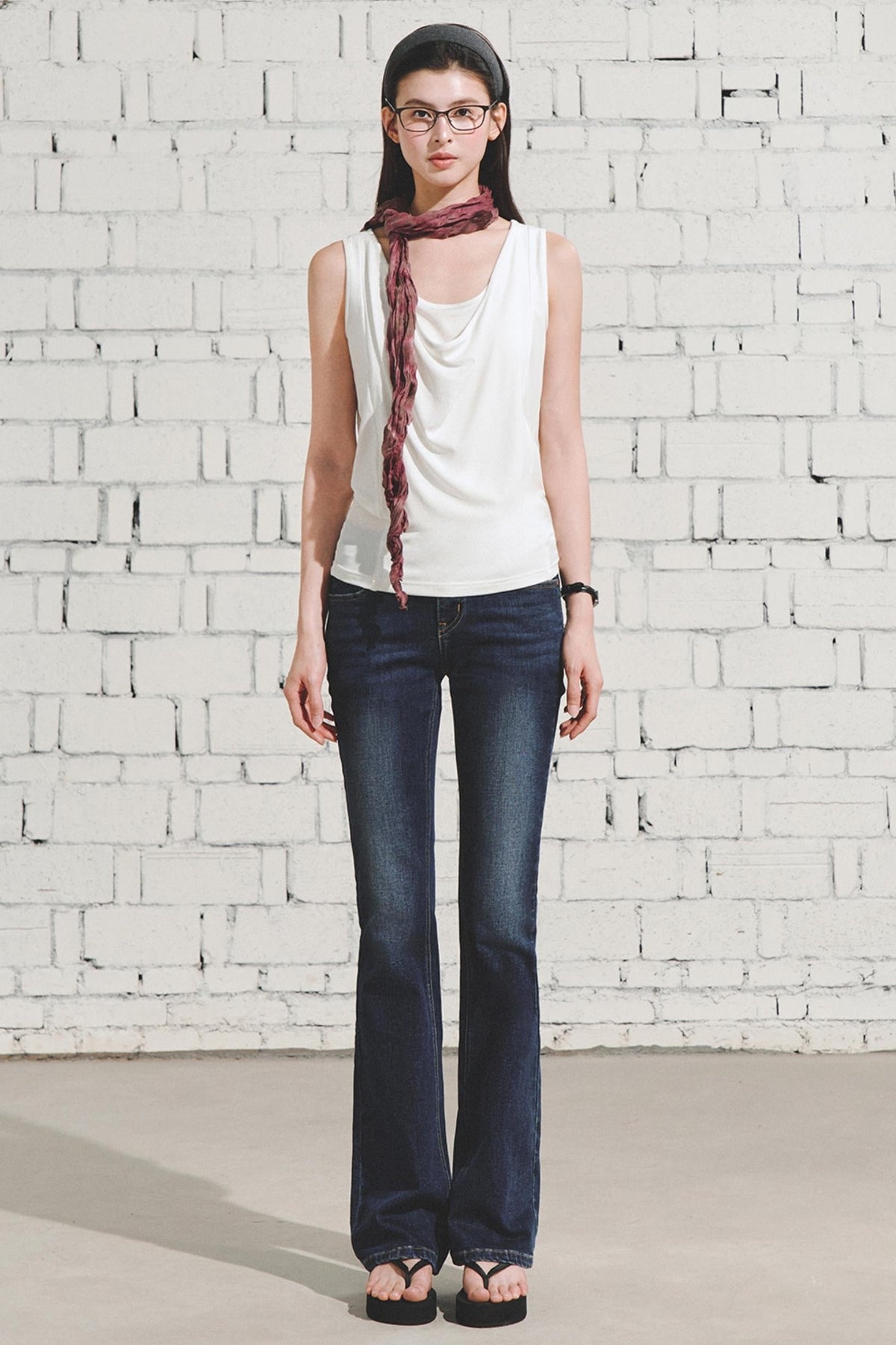 Yet Pleated Scarf