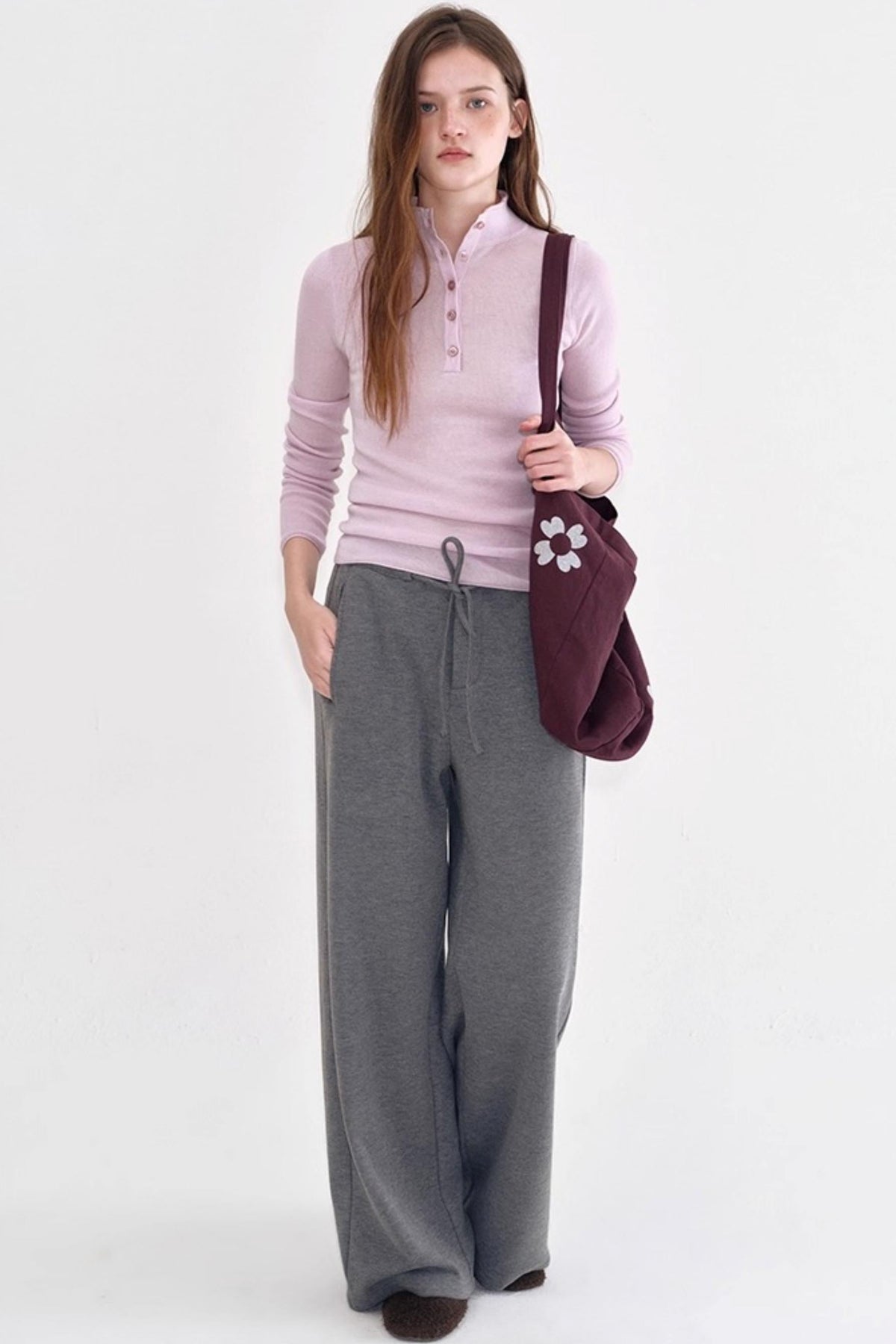 Air-Feel Wool Collar Base Shirt Set-Up