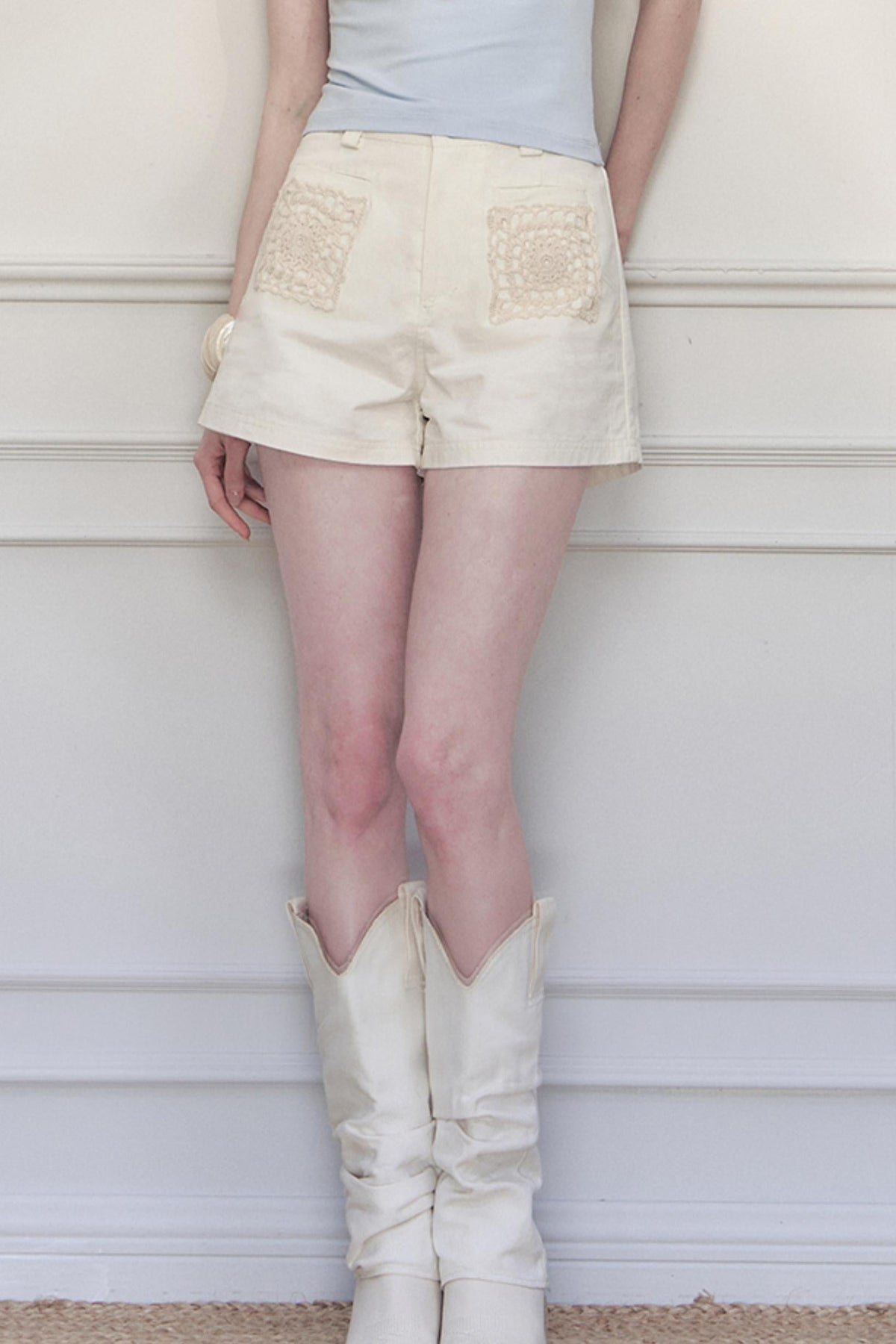 Yuan High-Waist Chic Shorts