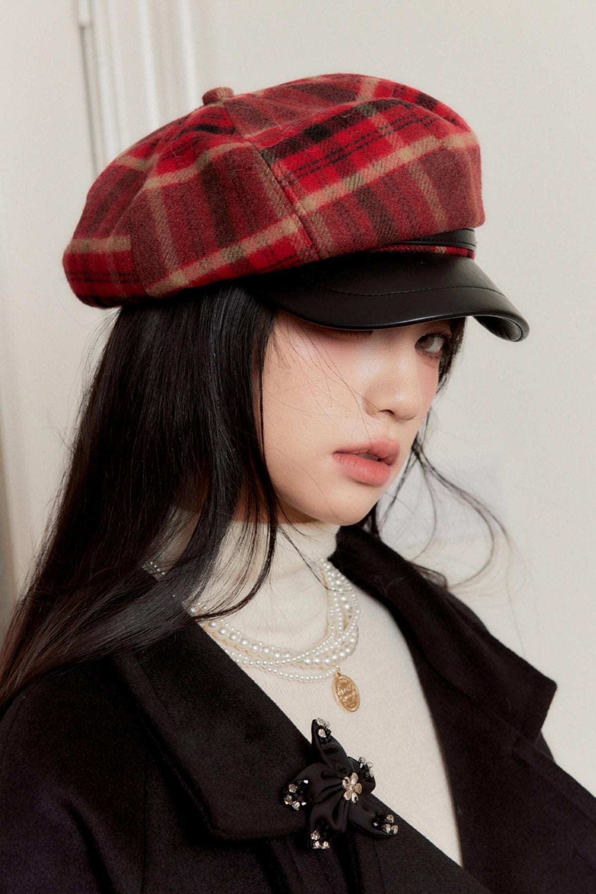 Checkered Octagonal Hat