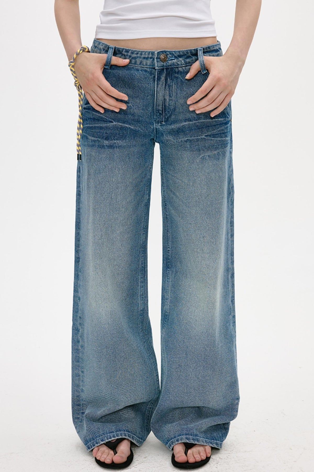 Summer Light-Waist Jeans