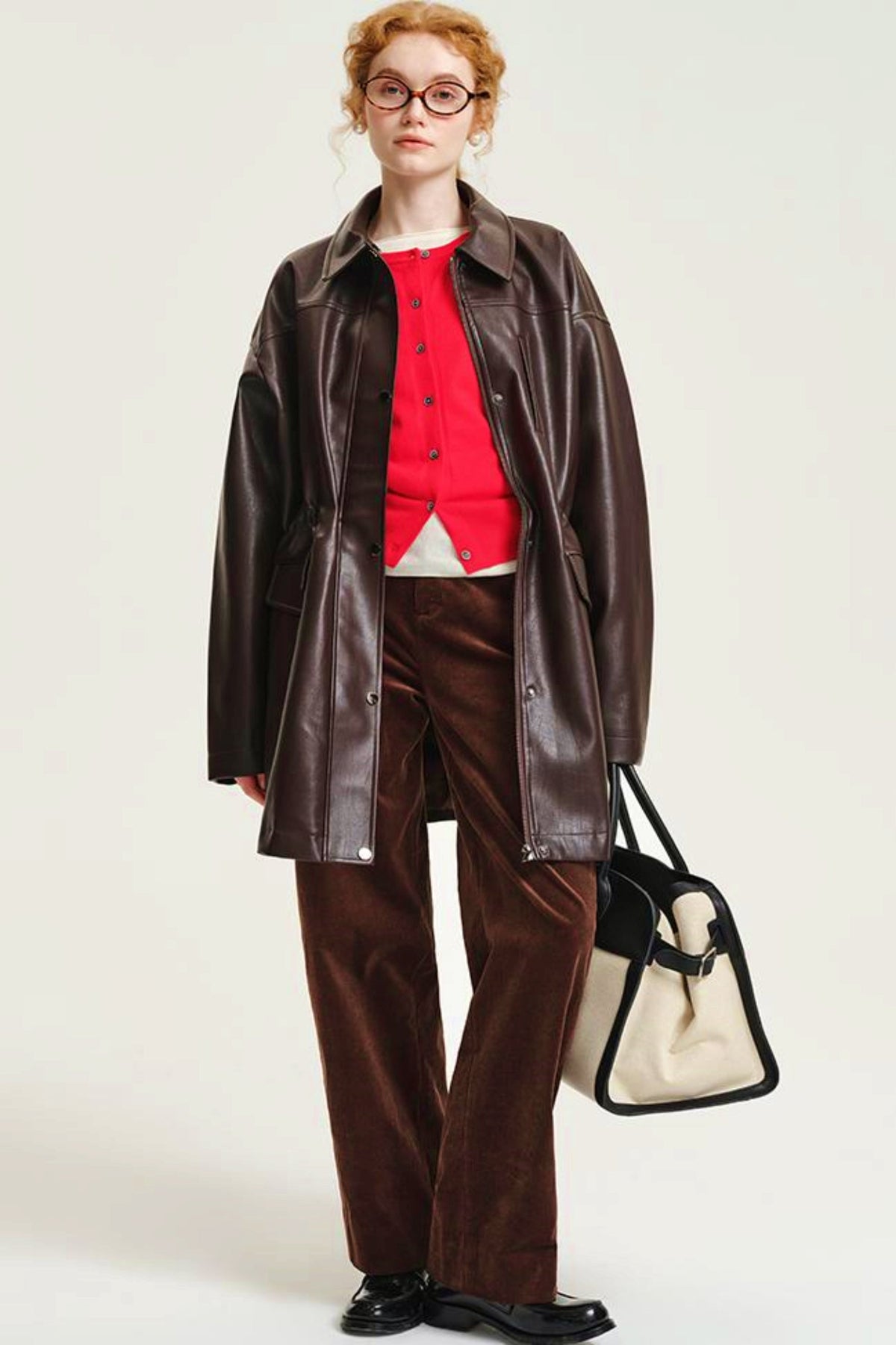 Elegant PU Leather Jacket