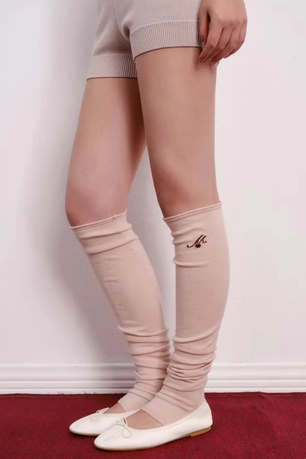 Space Layered Ankle-Covering Socks