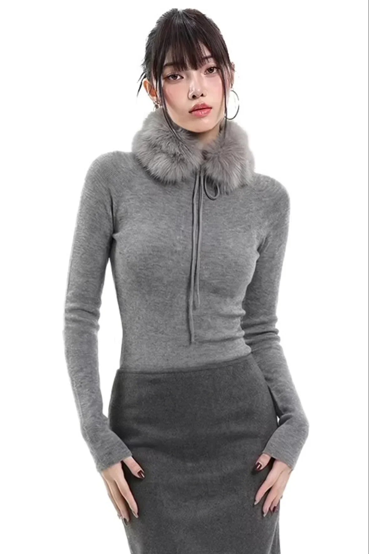 American Fox Fur Scarf