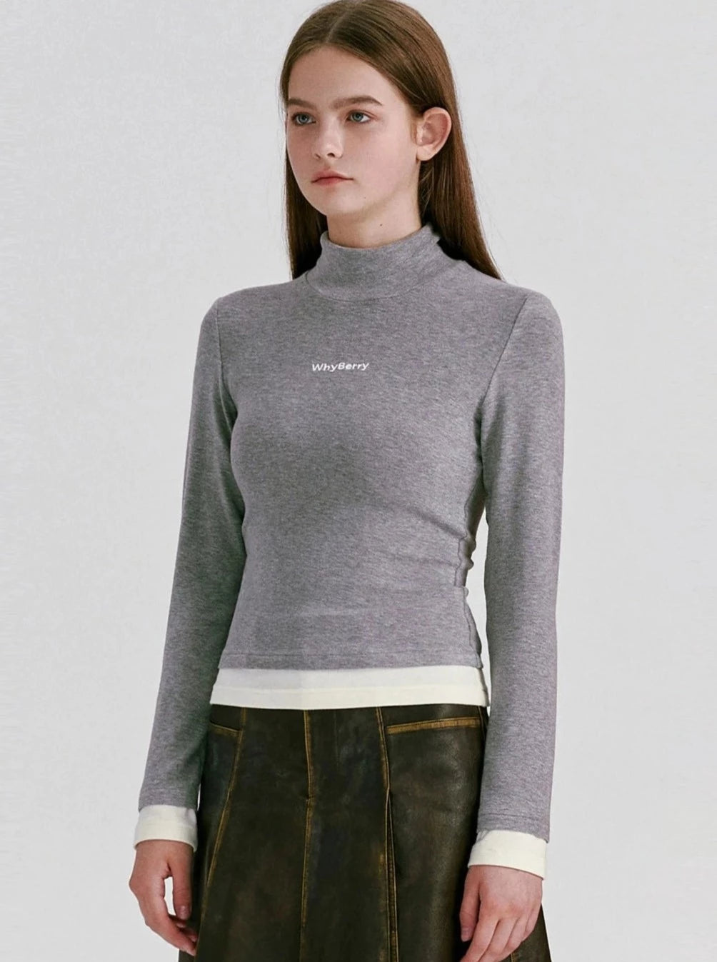 Long Sleeve Slim Crop Top T-Shirt