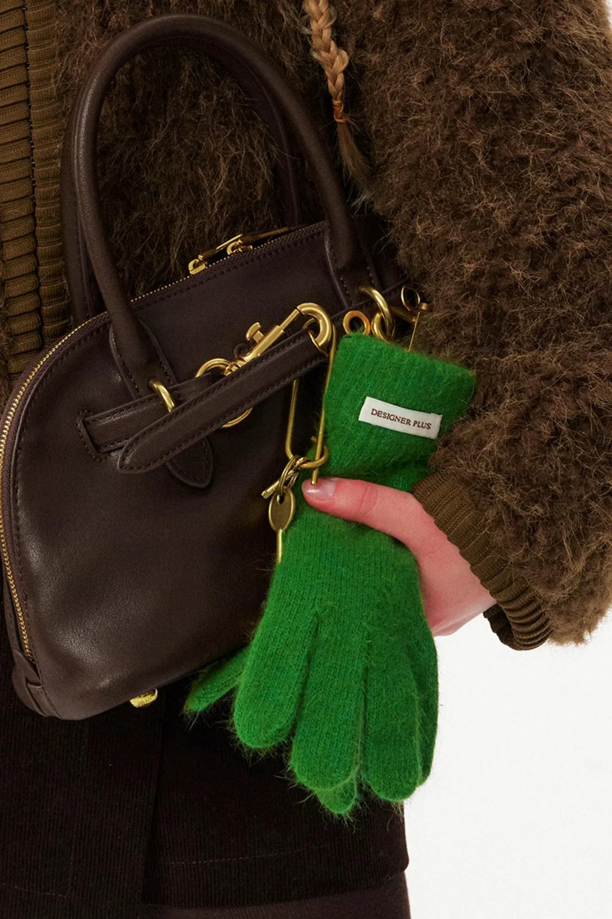 Wool Fine-Knit Winter Gloves