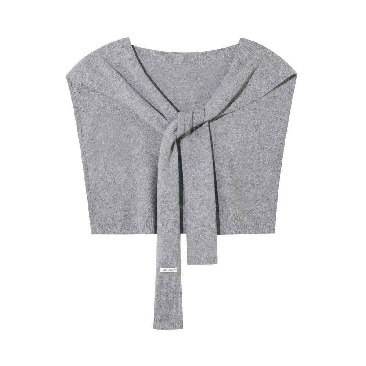 Knit Fake Collar Scarf