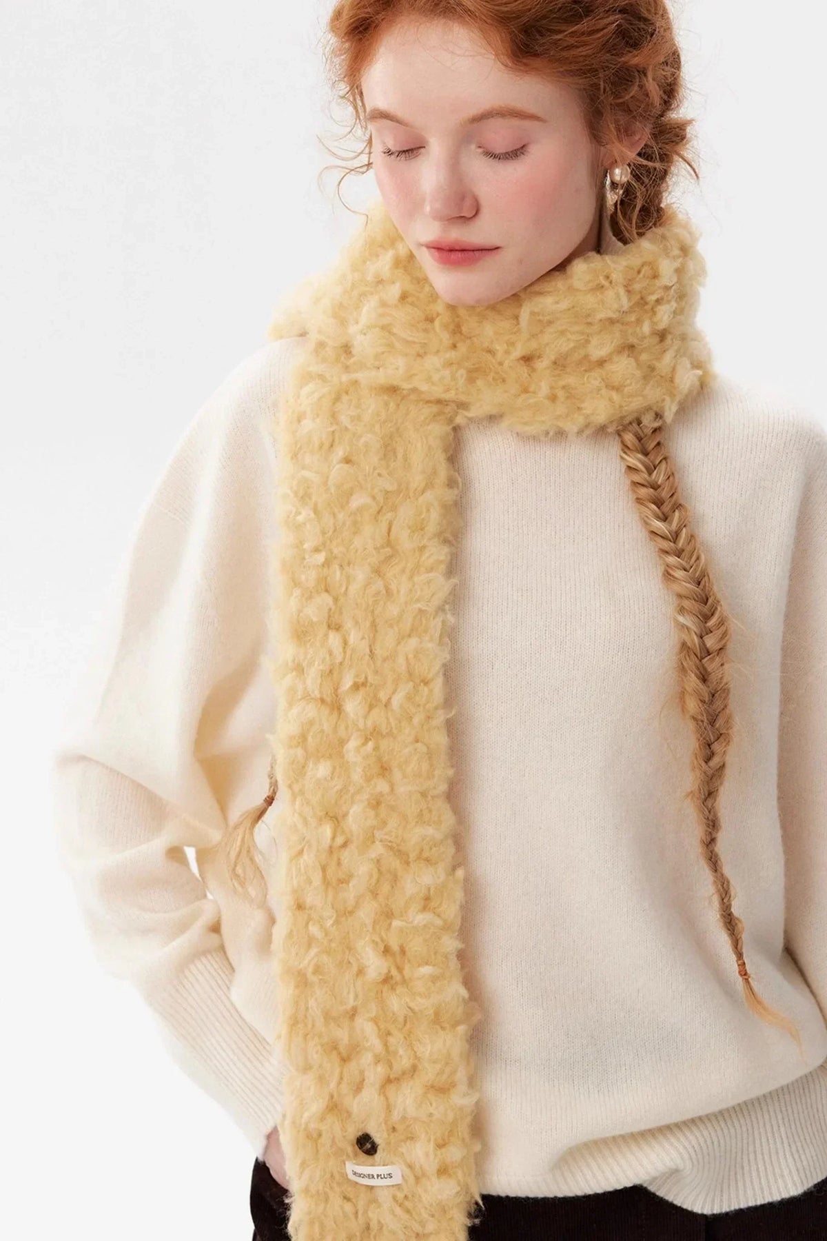 Wool Knitted Scarf