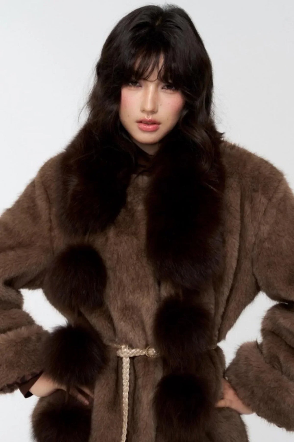 Winter Warm Fox Fur Scarf